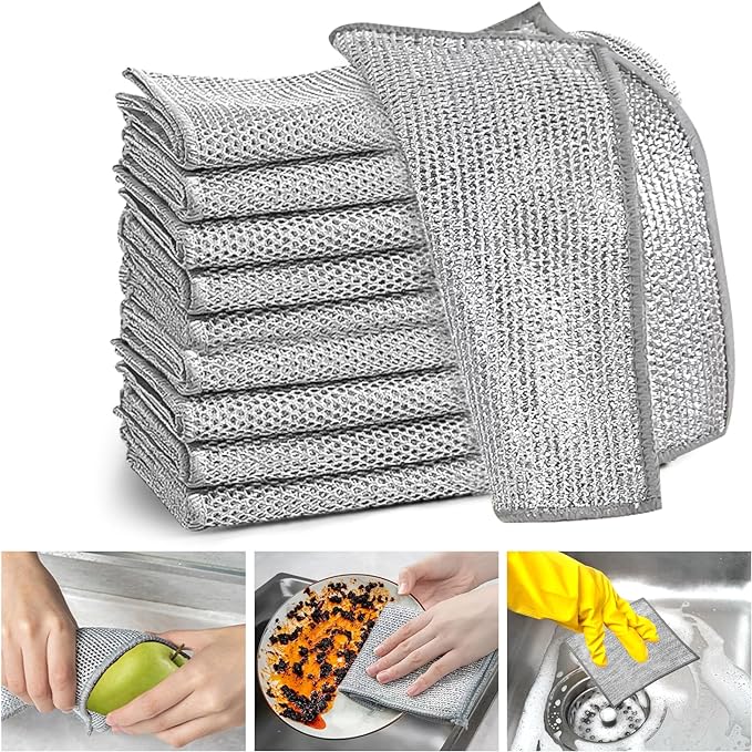 Trapos multiusos de alambre para lavar platos